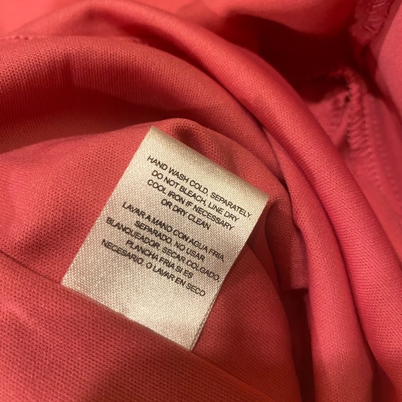 Tahari Arthur S. Levine Womens Fuschia Pink Satin Wrap Dress NWT Small - Picture 8 of 9